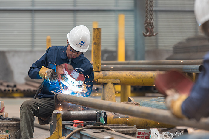 博尔塔拉蒙古自治州网架焊接车间